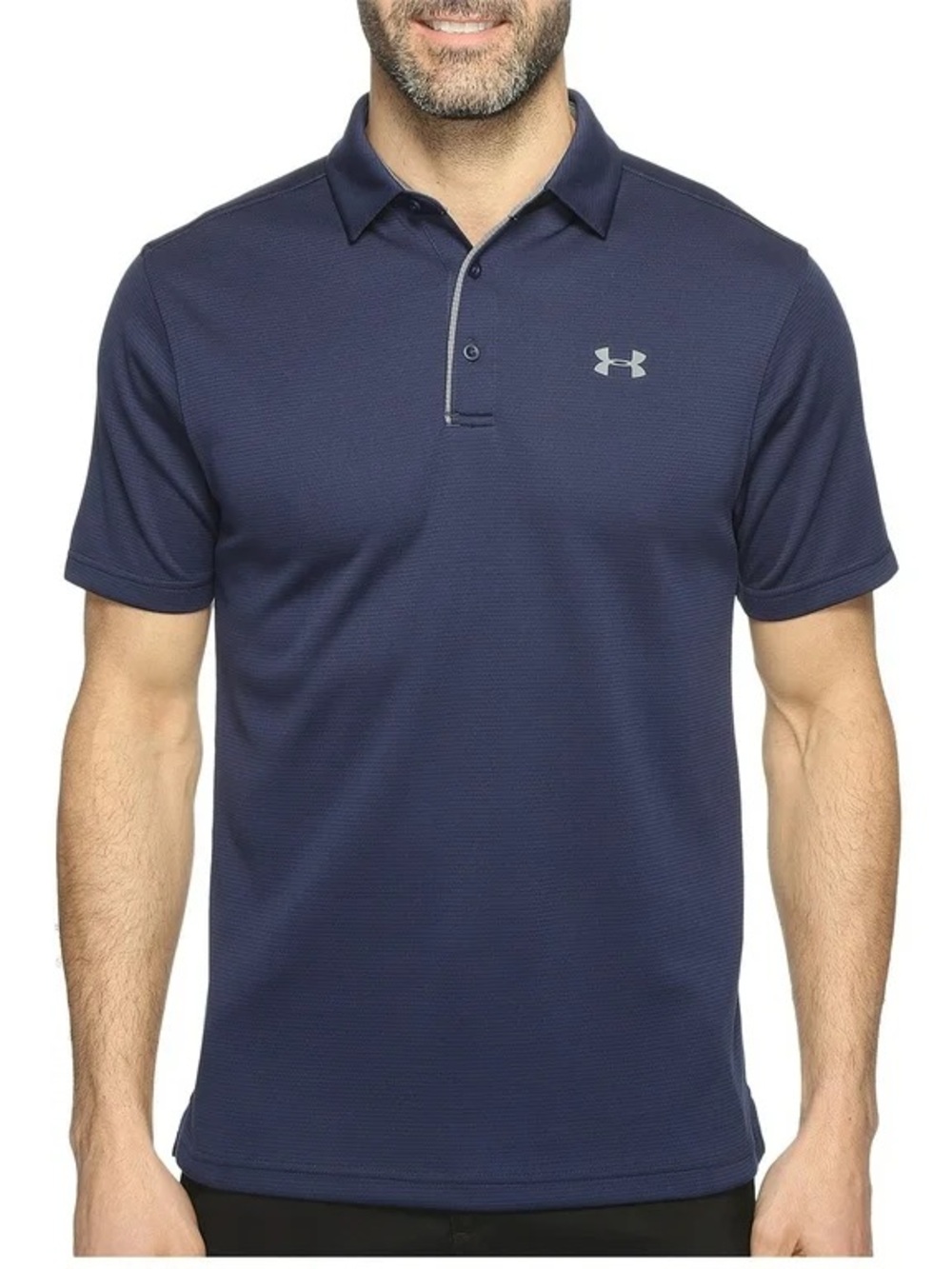 Under Armour Men’s Dark Blue Heatgear Polo